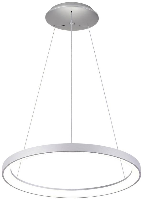 Deko Light Sculptoris 600 342195 Luminaire à suspendre LED LED intégrée  42 W argent