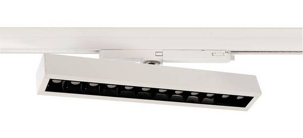Deko Light Alnitak Luminaire sur rail haute tension  LED intégrée 34 W CEE: E (A - G) LED blanc
