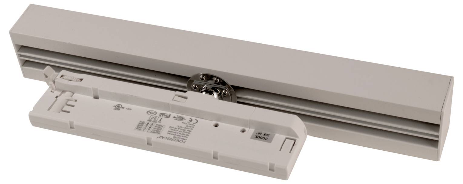 Deko Light Alnitak Luminaire sur rail haute tension LED intégrée 34 W CEE: E (A - G) LED argent-3