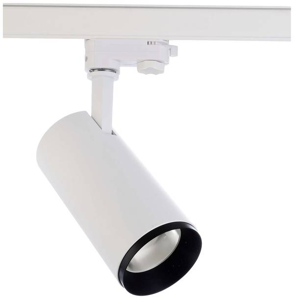 Deko Light Lucea 15 Luminaire sur rail haute tension triphasé LED intégrée 15 W LED CEE: F (A - G) blanc signalisation (RAL 9016)