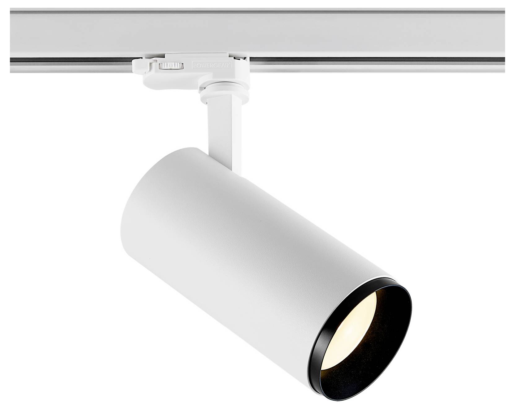 Deko Light Lucea 15 Luminaire sur rail haute tension triphasé LED intégrée 15 W LED CEE: F (A - G) blanc signalisation (-1