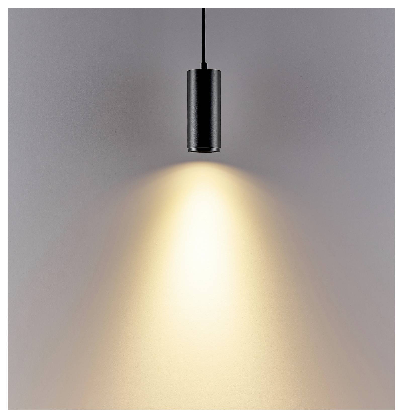 Deko Light Lucea 10 Luminaire à suspendre triphasé LED intégrée 10 W LED CEE: F (A - G) noir profond (RAL 9005)-3