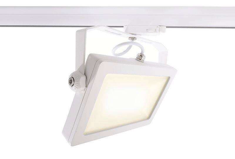 Deko Light Flood Luminaire sur rail haute tension Track LED intégrée 30 W CEE: F (A - G) LED blanc signalisation (RAL 90