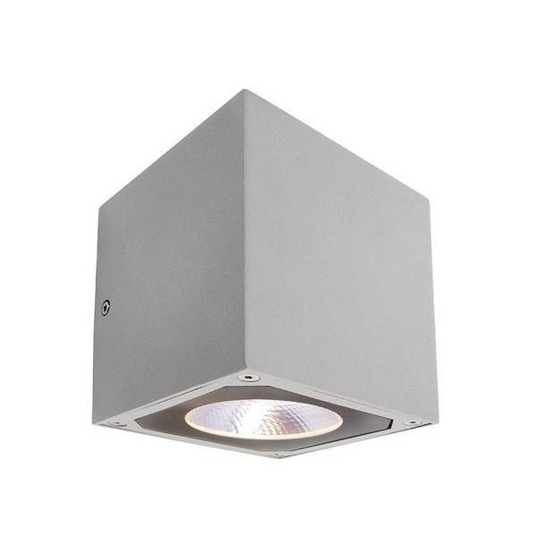 Deko Light Cubodo II Single SG Cubodo II Single Luminaire mural en saillie LED intégrée CEE: G (A - G) 8.50 W LED argent