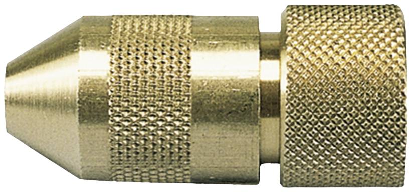 Tige en laiton servant d'élément de liaison dans des applications techniques. Elle présente une extrémité striée pour une meilleure adhérence et précision.