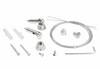 Deko Light 987060 Seilabhängung (schwenkbar) Set 2 Stk Suspension par câble Longueur de câble: 2 m métal (Ø) 1 mm Package 1 pc(s)