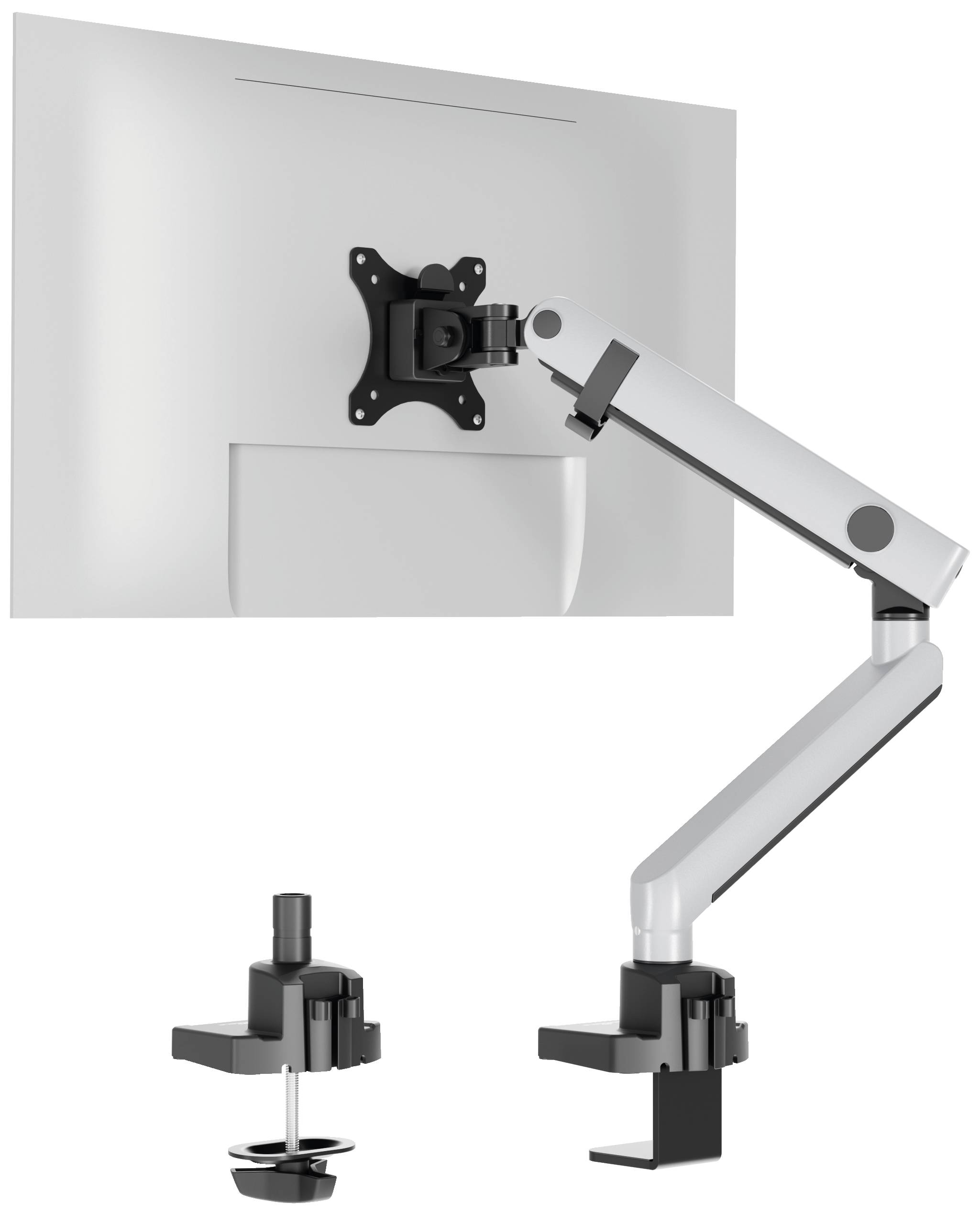 Durable SELECT PLUS Support de table pour écran 1 Écran(s) 81,3 cm (32") argent rotatif, réglable en hauteur, inclinable-1
