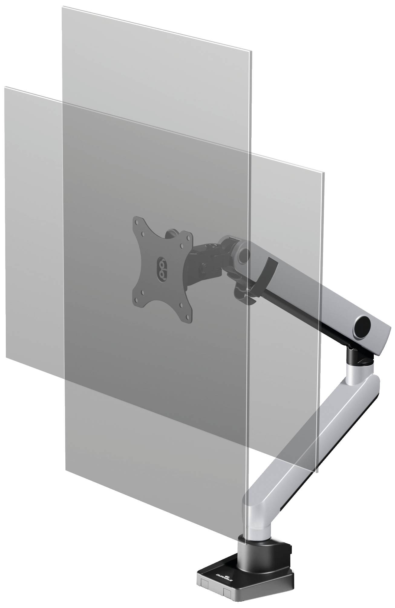 Durable SELECT PLUS Support de table pour écran 1 Écran(s) 81,3 cm (32") argent rotatif, réglable en hauteur, inclinable-4