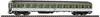 Piko H0 59648 Wagon à train rapide H0 Aüm 202 1. Cl. POP de la DB