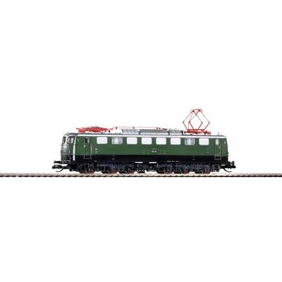 Locomotive verte de la série E41, vue de profil, sur des rails.