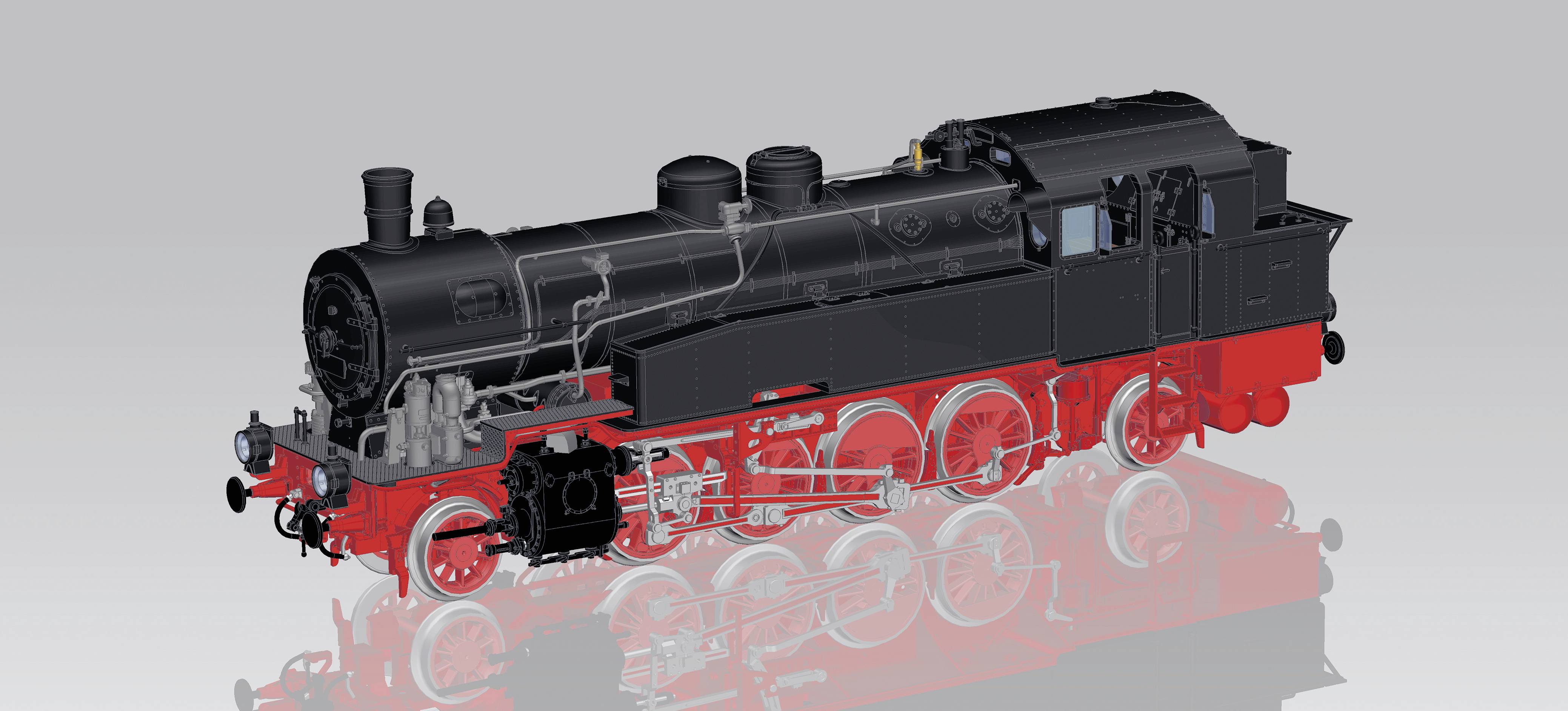 Piko H0 50669 Locomotive à vapeur H0 BR 93 de la DRG
