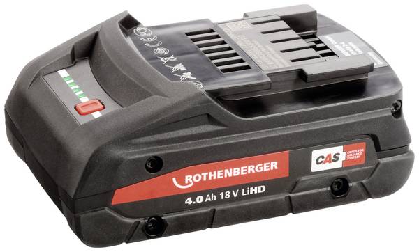 Rothenberger 1000002548 RO BP 18/4 Batterie de rechange 18 V 4 Ah Li-Ion