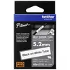Brother HSe HSE211E Couleur de ruban: blanc Couleur de police:noir 5.2 mm 1.5 m