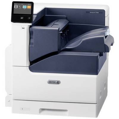 Un imprimante blanche avec un panneau de commande sombre portant l'inscription 'Xerox'.