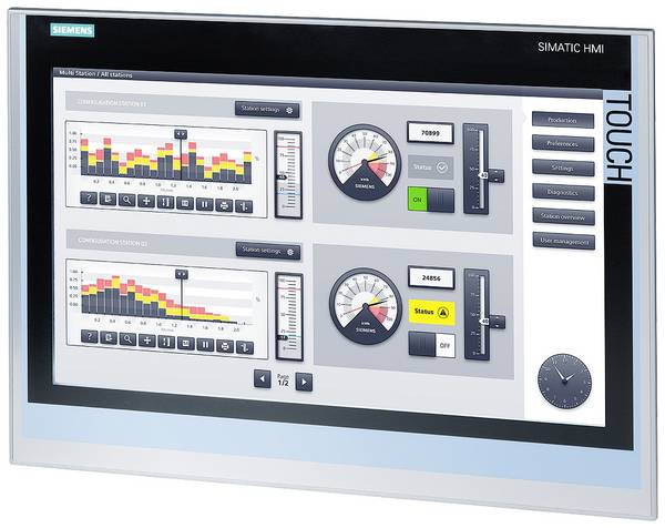Siemens 6AV2124-0UC02-0AX1 6AV21240UC020AX1 API - Panneau de commande