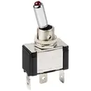 TRU COMPONENTS TC-11193840 Interrupteur à levier 12 V/DC 20 A 1 x Off/On à accrochage 1 pc(s)