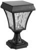 V-TAC 2890 VT-983-S Lampadaire d'extérieur solaire LED LED 2.00 W noir (mat)