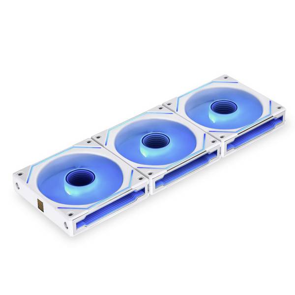 Lian Li Lian Li UNI FAN SL-INF 120 ARGB PWM Lüfter, 3er Pack inkl. Controller - 120mm, w Ventilateur pour PC blanc (l x H x P) 120 x 122 x 25 mm