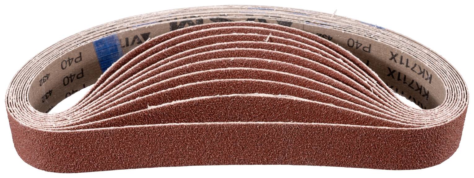 PFERD TOOLS BA 40/760 A 40 45000205 Set de bandes abrasives Grain 40 (L x l) 760 mm x 40 mm 10 pc(s)