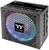 Bloc d'alimentation PC noir de Thermaltake avec éclairage arc-en-ciel et l'inscription 'Toughpower GF3 ARGB 850W'.