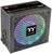 Bloc d'alimentation PC 'Thermaltake Toughpower GF3 ARGB 850W' avec éclairage RGB coloré, adapté aux ordinateurs de gaming et hautes performances.