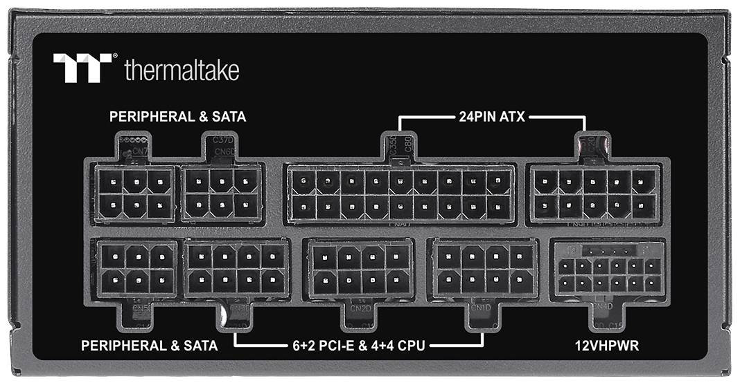 Thermaltake PS-STP-0750FNFAGE-1 Alimentation PC 750 W ATX 80PLUS® Gold-2