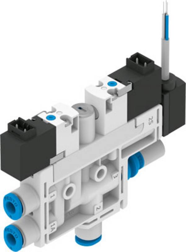 FESTO Buse d'aspiration de vide OVEL-5-H-10-PQ-VQ4-UA-C-A-B2V-H3 8069567  4 mm Largeur nominale (détails) 0.45 mm Matériau du boîtier PA Matériau isolant NBR