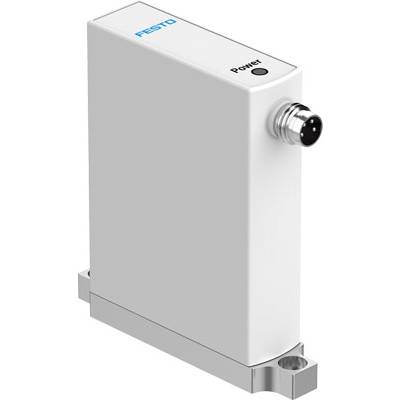 Un appareil Festo blanc portant l'inscription 'POWER' sur le dessus, équipé d'un connecteur rond.