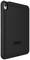 Étui de protection noir OtterBox pour tablette, montrant l'arrière du boîtier avec des détails de texture et un découpage pour la caméra en haut à gauche.