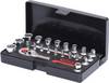 KS Tools 9110623 Set de douilles en pouces 1/4" (6.3 mm) 23 pièces 911.0623
