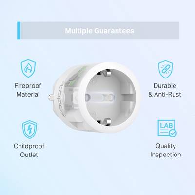 TP-LINK Tapo P115(1-pack) Tapo P115(1-pack) Wi-Fi Prise WiFi connectée avec fonction de mesure 1 pièce intérieure 3680 W-4