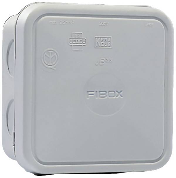 Fibox 8600670 Boîte de dérivation (L x l x H) 90 x 90 x 49 mm gris (RAL 7035) IP65 1 pc(s)