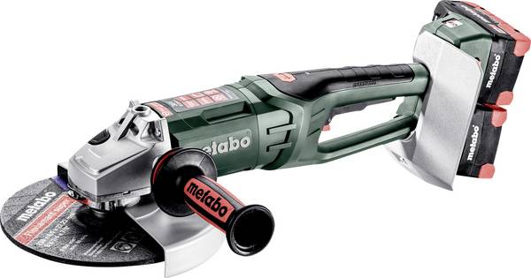 Meuleuse d'angle sans fil Metabo WPB 36-18 LTX BL 24-230 Quick 613103810  230 mm brushless, + 4 batteries, + chargeur, + mallette  18 V 8 Ah