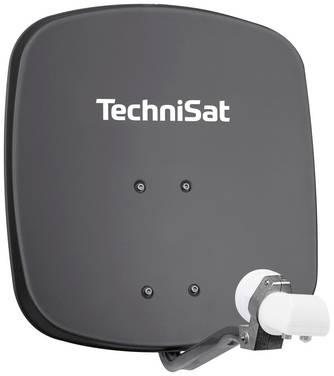 TechniSat Digidish 45 Antenne SAT 480 mm Réflecteur: aluminium gris ardoise