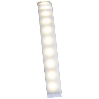 Lampe étroite et allongée avec plusieurs segments lumineux, adaptée à l'éclairage intérieur moderne.