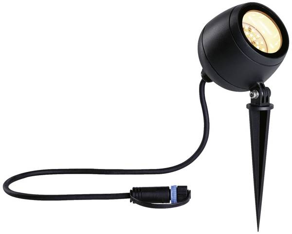 Paulmann Kikolo 94768 Système d'éclairage Plug&Shine spot de jardin LED LED 6.2 W or anthracite