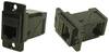 Cliff Fiche mâle de traversée en métal à angle droit CP30752MB Adaptateur/prolongateur encastrable noir 1 pc(s)