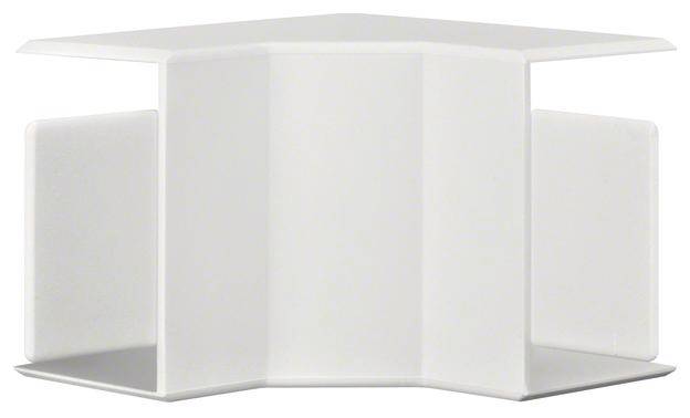 Objet blanc, symétrique, hexagonal ressemblant à une boîte ouverte à trois côtés. Fonction ou contexte inconnus.