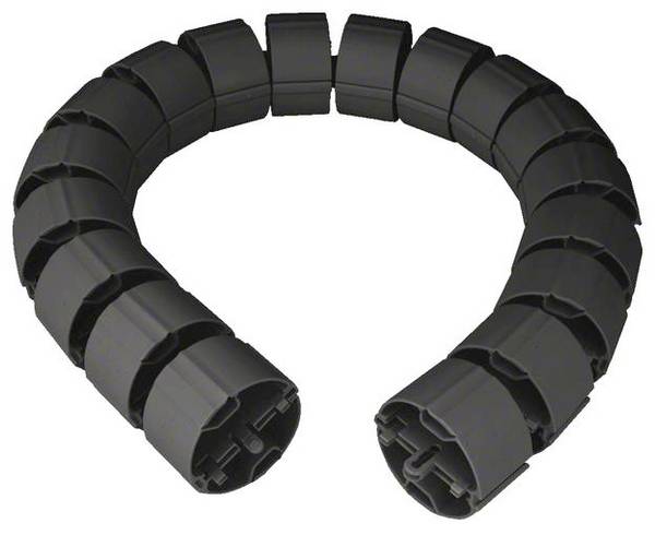 Hager RK19005 Chaîne ronde goulotte flexible (L x l) 1000 mm x 70 mm 1 pc(s) noir