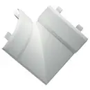 Hager EK4004059016 Équerre plate (l x H) 40 mm x 40 mm 1 pc(s) blanc