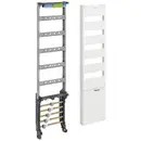 Hager ZH3ES5 Boîte de distribution Hager ZH3ES5 Universal Z 1050 mm 5 rangées avec SAS 5 pôles, 12 x 5 mm Colonne d'alim