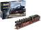 Maquette de la locomotive express 'BR 03' de Revell à l'échelle 1:87. Montre le modèle sur rails et l'emballage avec l'image de la locomotive.