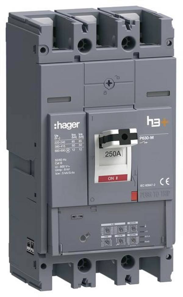 Hager HMW250JR Disjoncteur 1 pc(s)     Piece