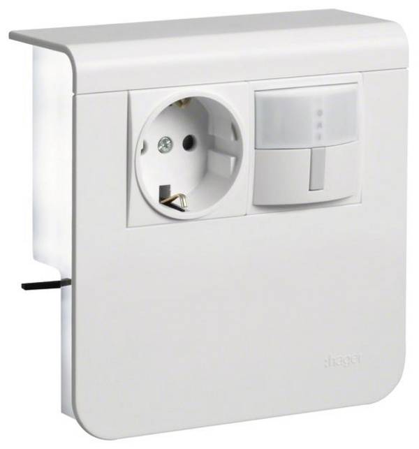 SL200809269016 Accessoire de plinthe électrique SL200809269016 conteneur à prises de courant blanc 1 pc(s)