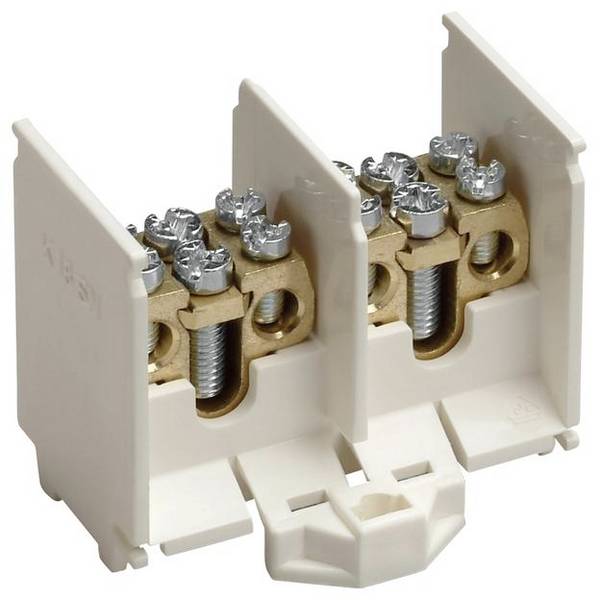 Hager Hager K18SN, 60 mm, 49 mm, 52 mm Borne de dérivation pour conduite principale 2 pôles 1 pc(s) Piece