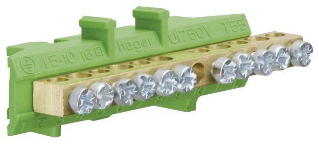 Hager KM11E pôles 1 pc(s) Piece