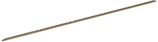 Hager ZM25C ZM25C Rail collecteur  cuivre 1250 mm 1 pc(s)