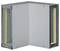 Un élément d'angle en métal avec isolation visible, probablement destiné à la ventilation ou aux conduites, révèle sa structure interne et ses connexions.