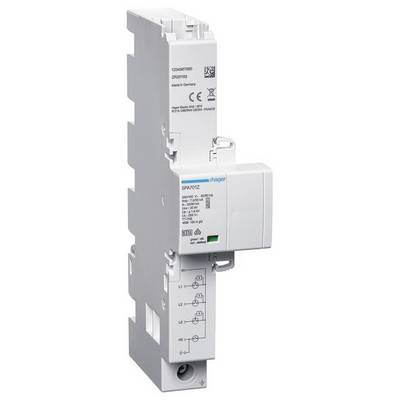 Appareil électrique avec plusieurs connexions, logo de marque et spécifications techniques, probablement un interrupteur ou une unité de commande.