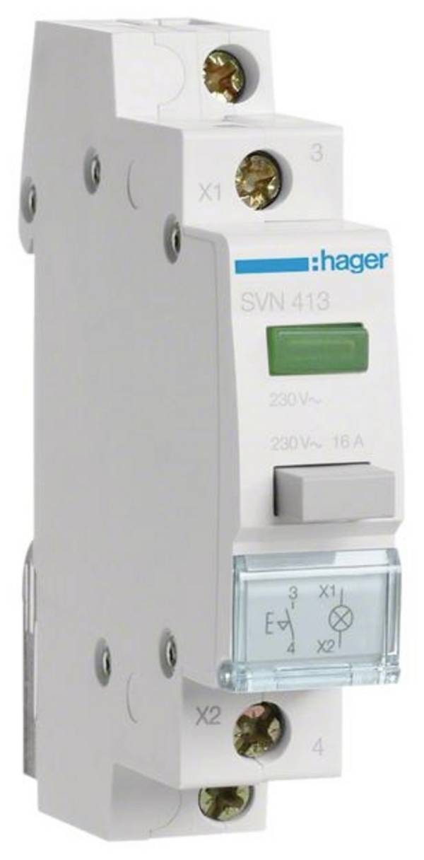 Pressure switch   vert   16 A  230 V  Hager SVN413